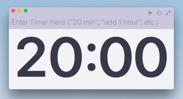 Repeat Timer App Mac